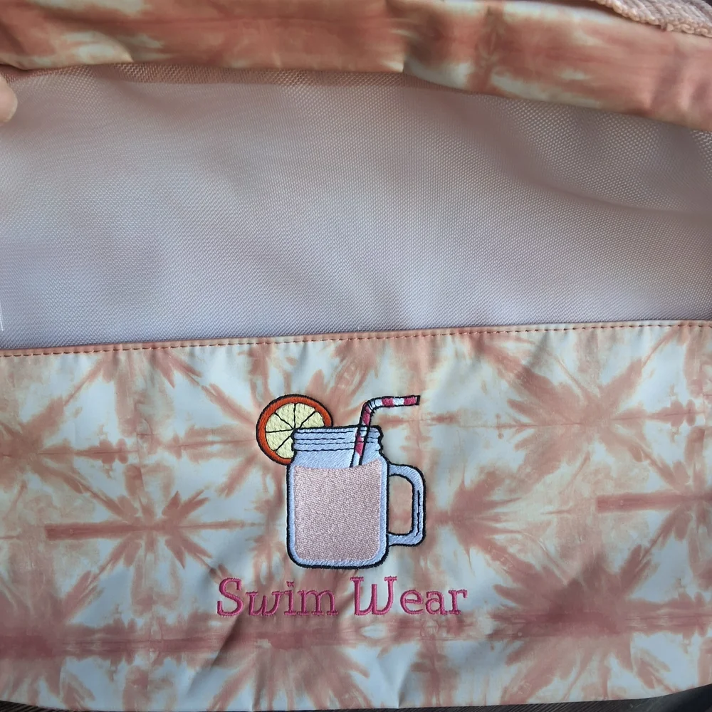 Thirty-One Traveling Packing Cubes In Rosedust Shibori - Picture 4 of 11
